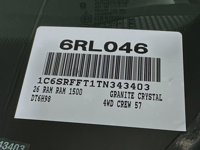 New 2026 RAM 1500 4x4 Crew Cab image 17