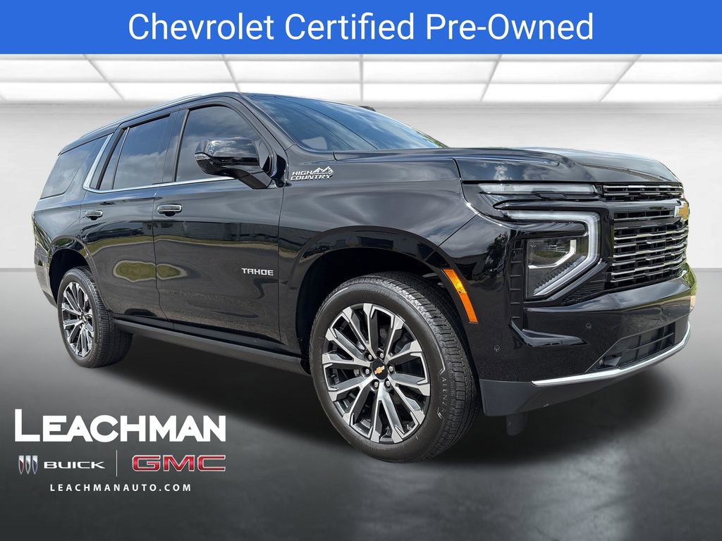 Certified 2026 Chevrolet Tahoe High Country AWD/4WD image 1
