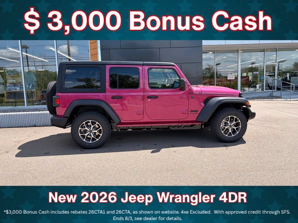 New 2026 Jeep Wrangler Unlimited Sport AWD/4WD image 4