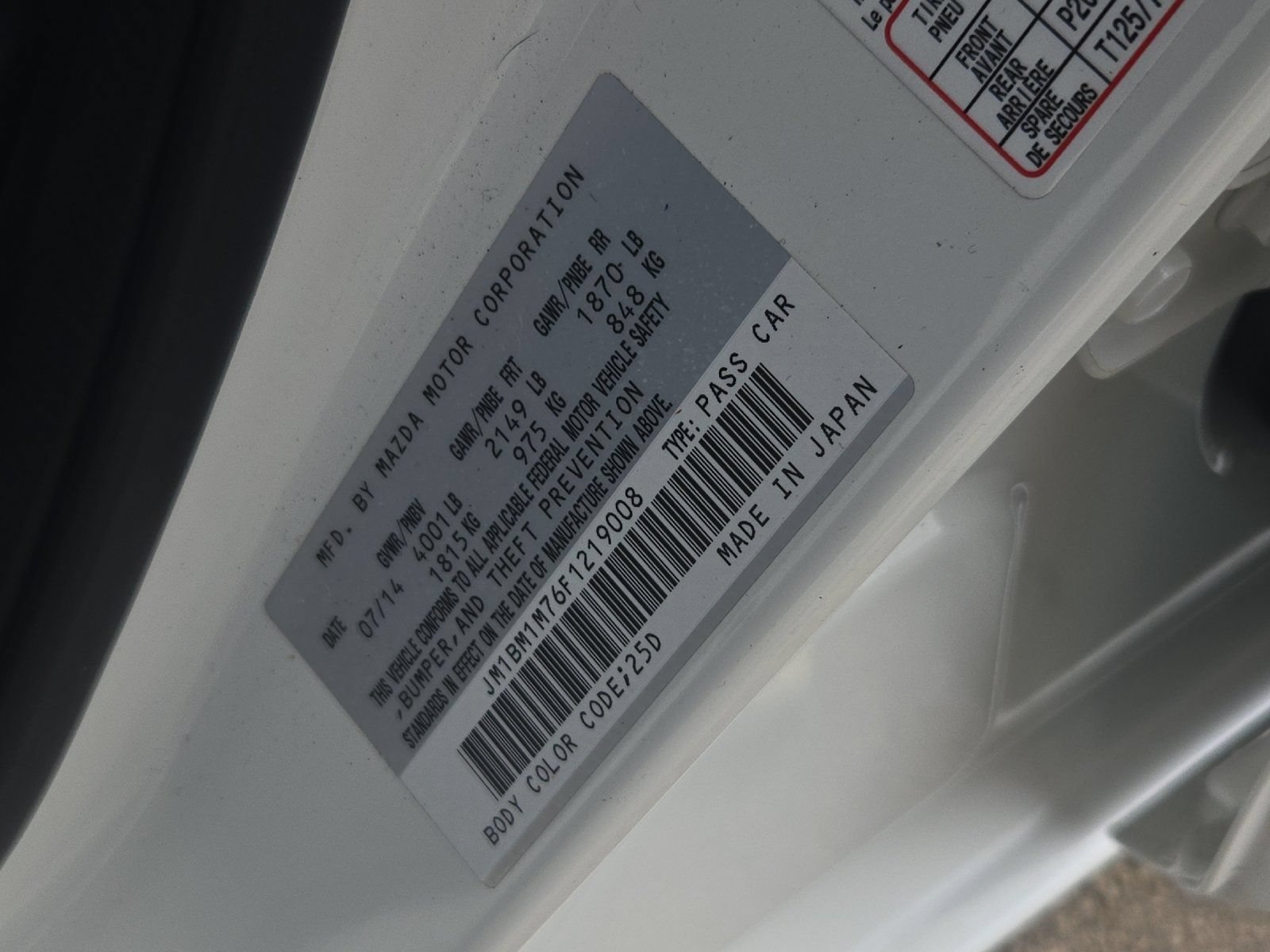 Used 2015 MAZDA MAZDA3 i Grand Touring FWD image 27