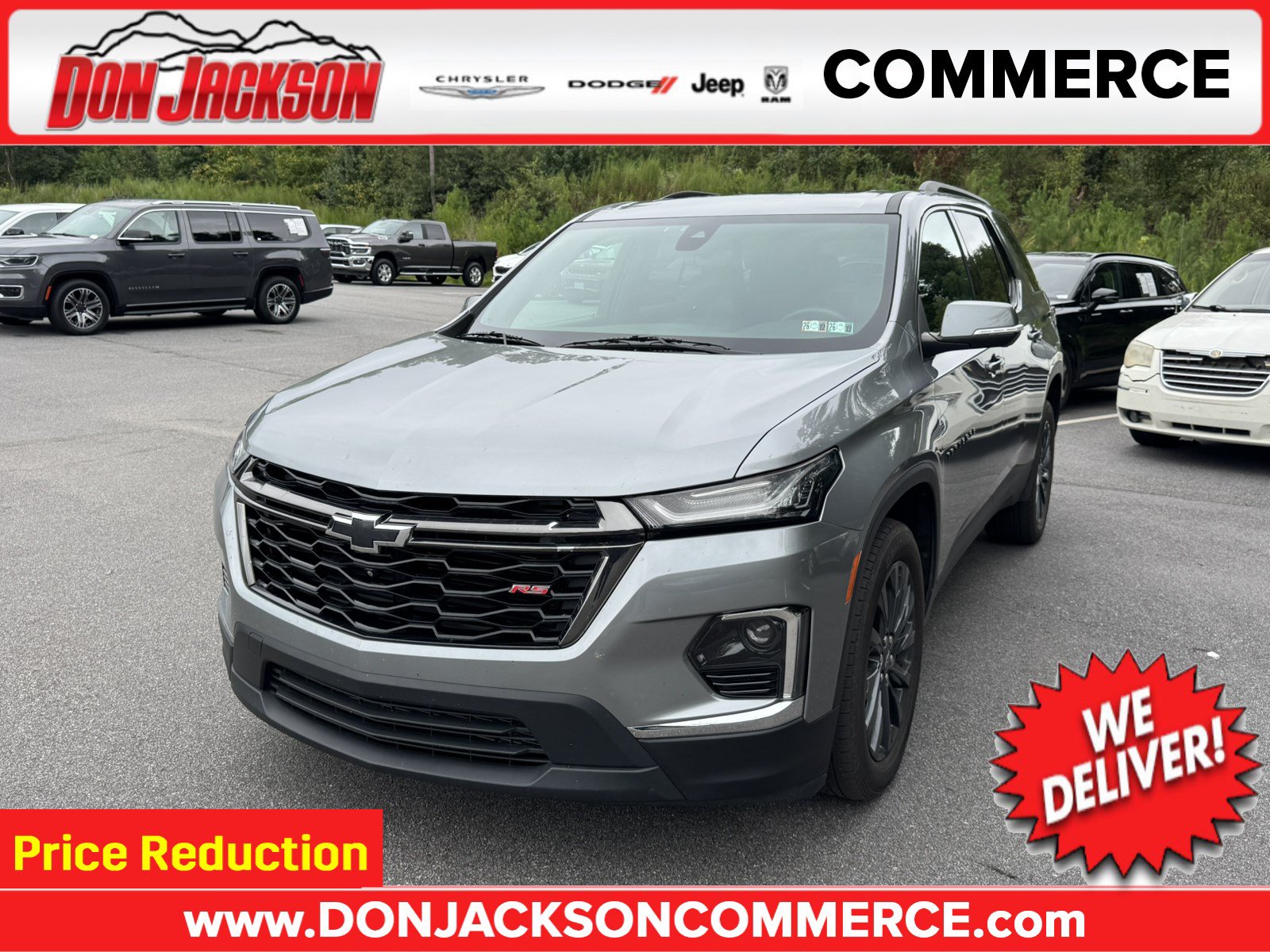 Used 2023 Chevrolet Traverse RS