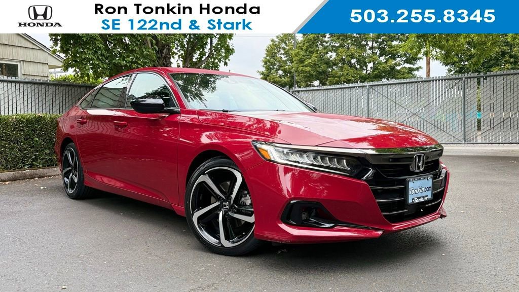 Certified 2021 Honda Accord Sport Special Edition image 1