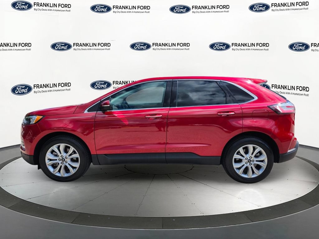 Used 2023 Ford Edge Titanium w/ Cargo Accessory Package AWD/4WD image 2