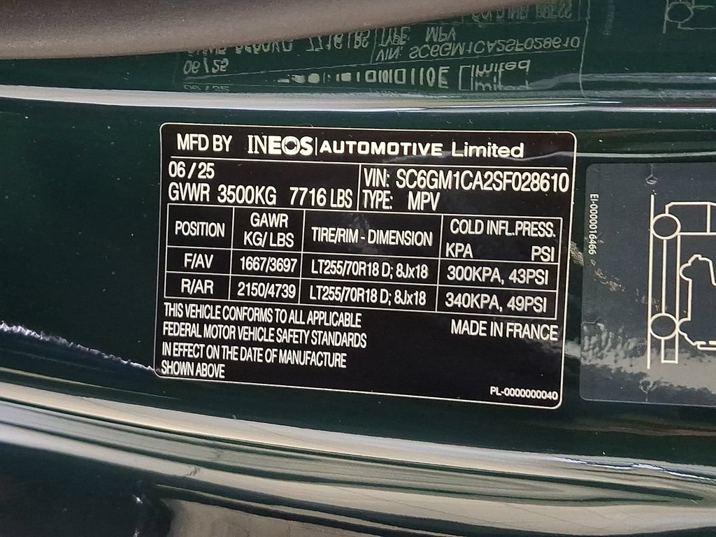 New 2025 INEOS Grenadier AWD/4WD image 10