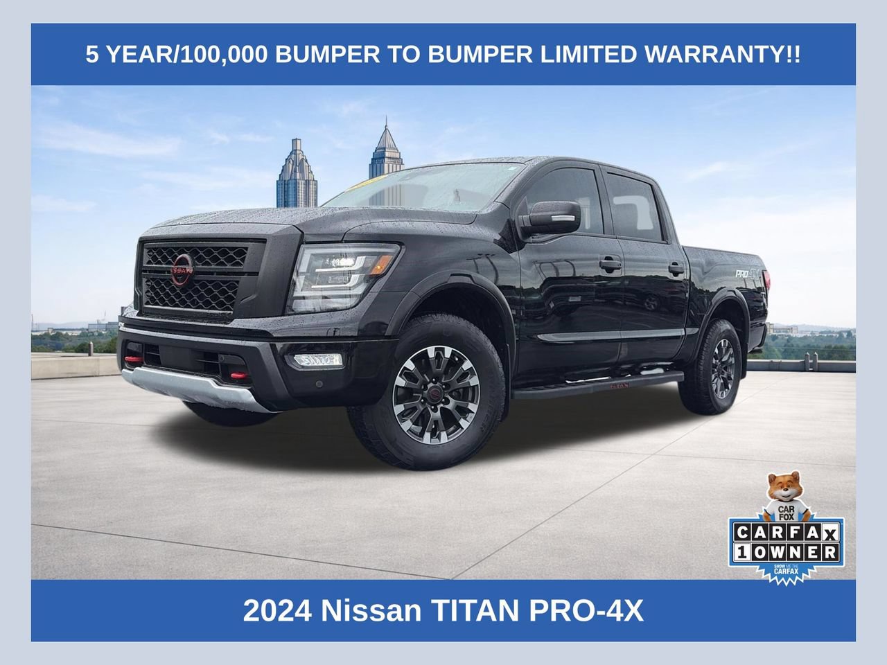 Used 2024 Nissan Titan PRO-4X w/ Pro-4x Convenience Package AWD/4WD image 1