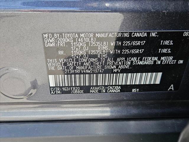 Used 2022 Toyota RAV4 LE FWD image 16