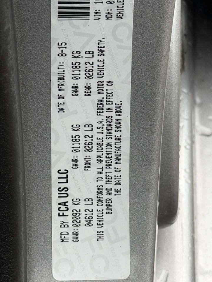 Used 2016 Chrysler 200 S w/ Comfort Group image 16
