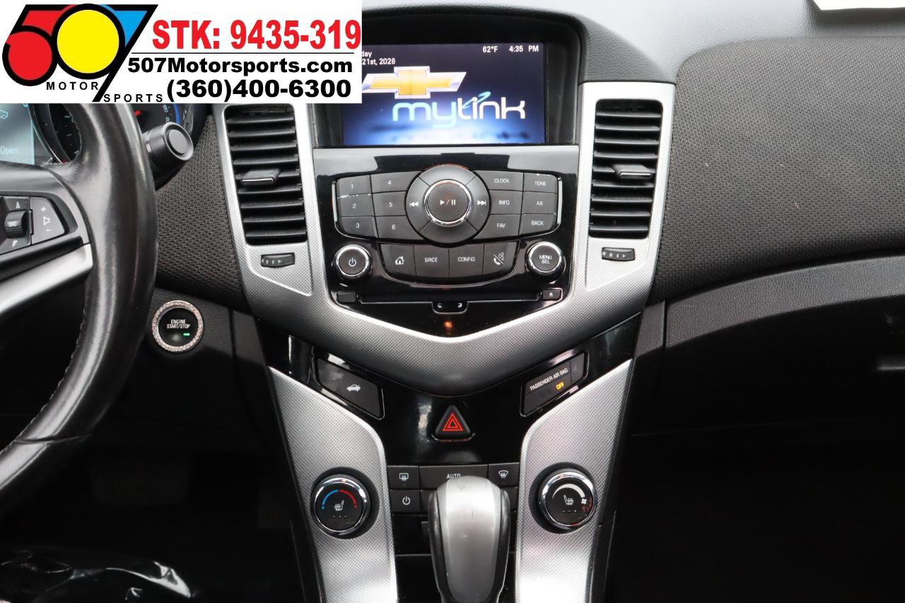 Used 2015 Chevrolet Cruze LTZ w/ Sun, Sound and Sport Package FWD image 17