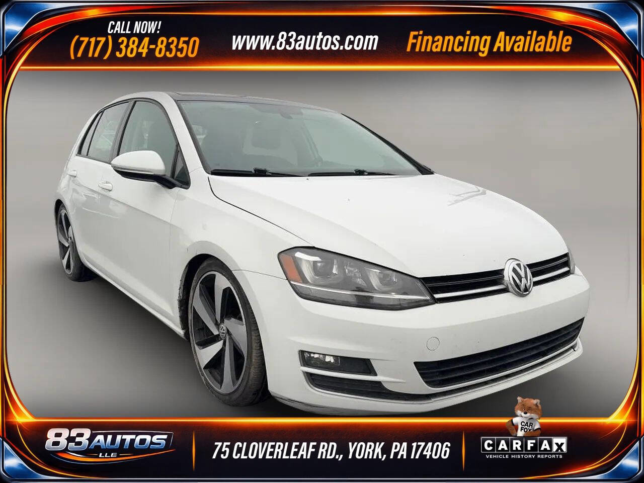 Used 2015 Volkswagen Golf TDI SEL w/ Lighting Package (SEL)