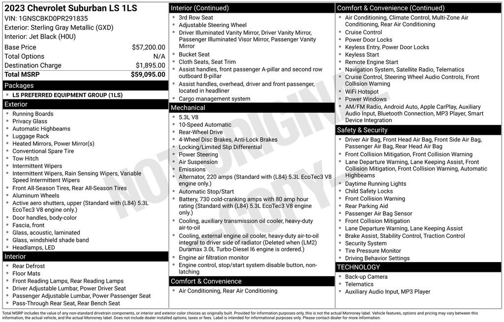 Used 2023 Chevrolet Suburban LS image 6