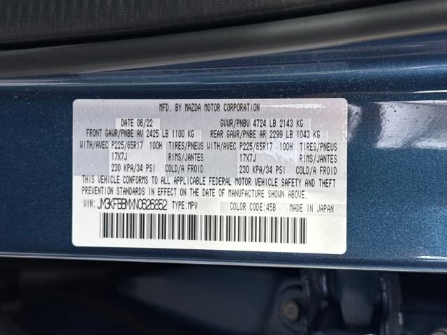 Used 2022 MAZDA CX-5 AWD 2.5 S w/ Select Package image 19