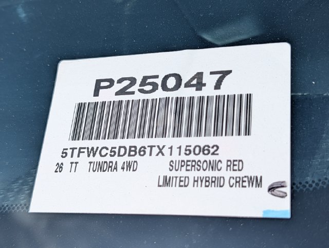 Certified 2026 Toyota Tundra Limited w/ Limited PVM Package AWD/4WD image 35