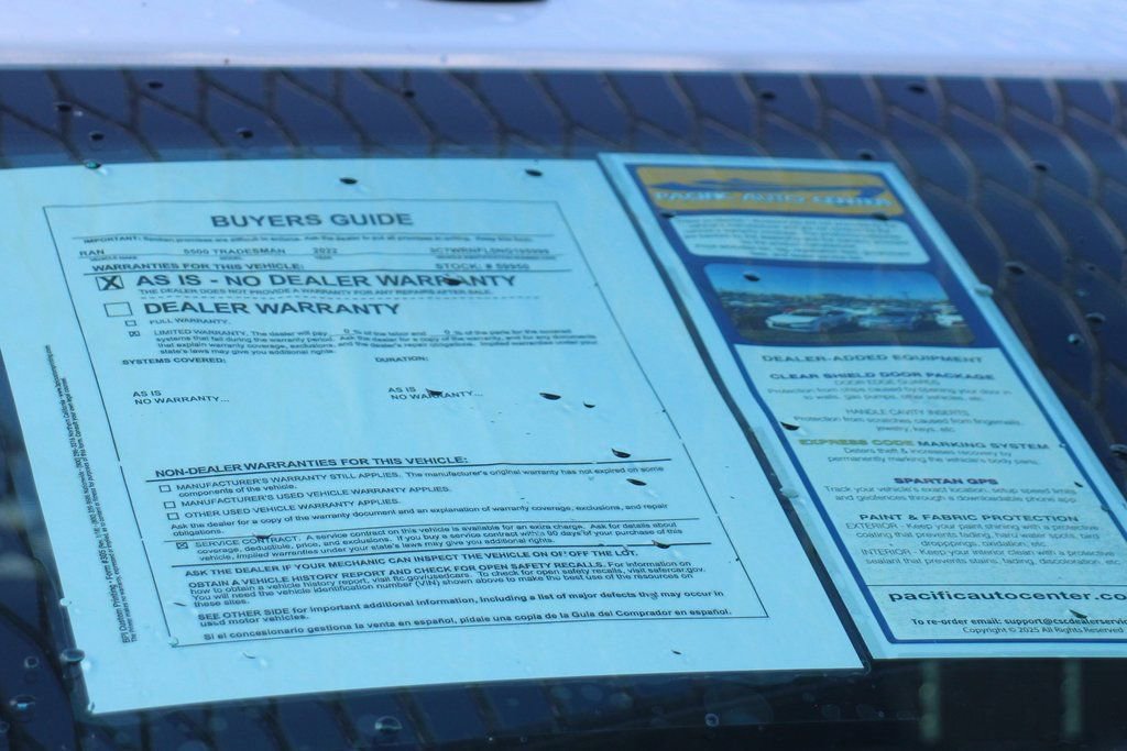 Used 2022 RAM 5500 Tradesman w/ Chrome Appearance Group image 47