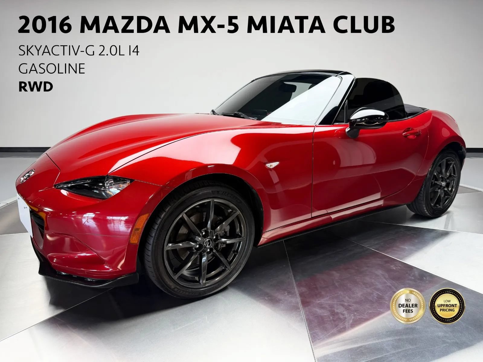 Used 2016 MAZDA MX-5 Miata Club RWD image 1