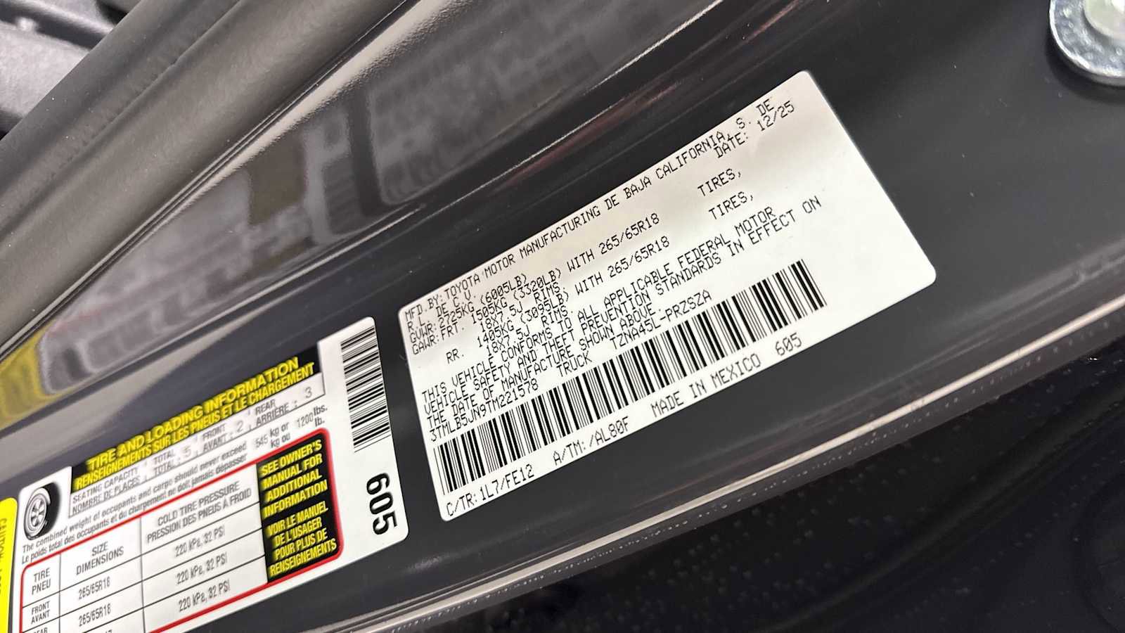 New 2026 Toyota Tacoma TRD Sport image 11