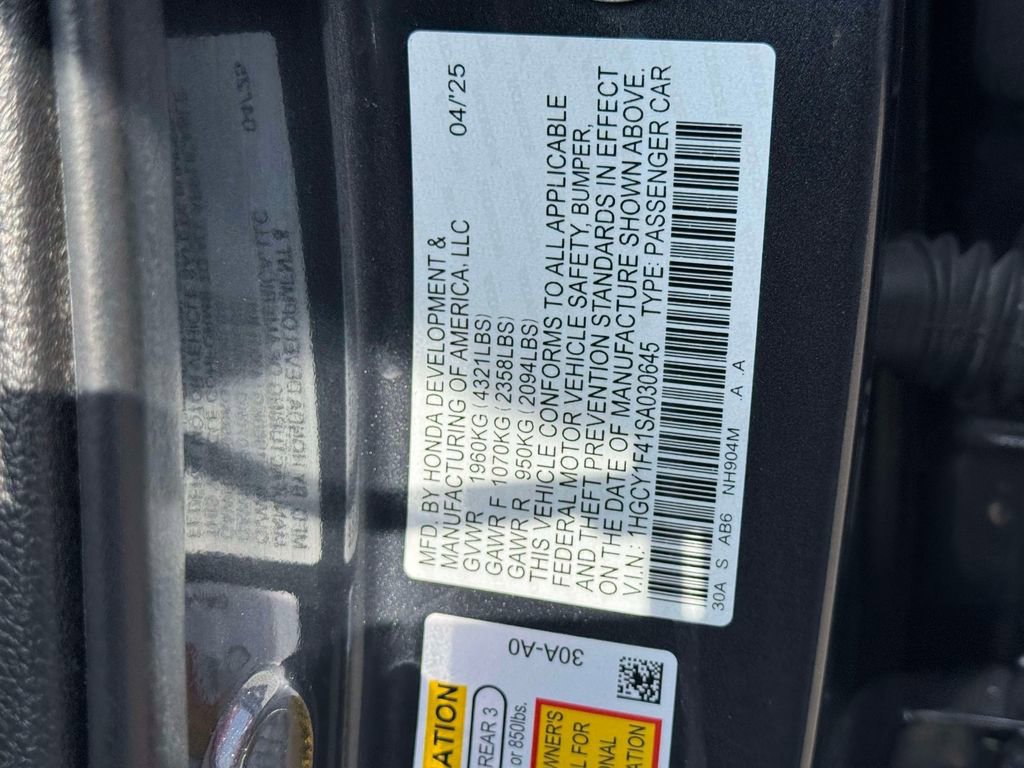 Used 2025 Honda Accord SE image 18