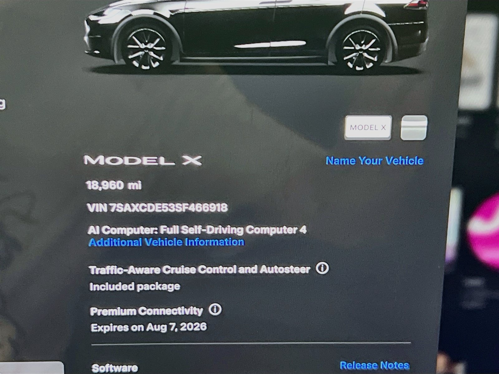 Used 2025 Tesla Model X AWD/4WD image 8