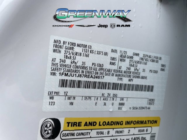 Used 2024 Ford Expedition XLT AWD/4WD image 31