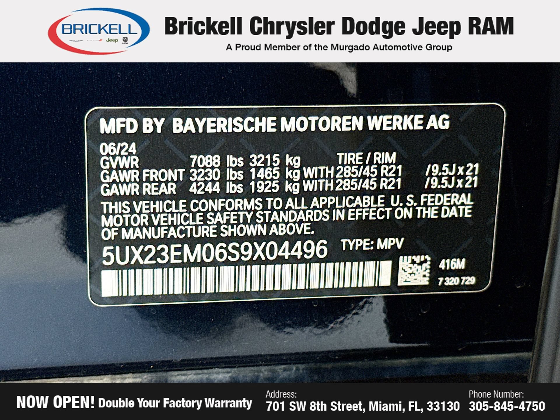 Used 2025 BMW X7 xDrive40i w/ M Sport Package AWD/4WD image 47