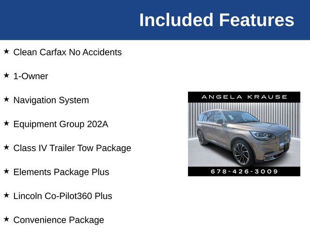 Used 2020 Lincoln Aviator Reserve w/ Equipment Group 202A image 5