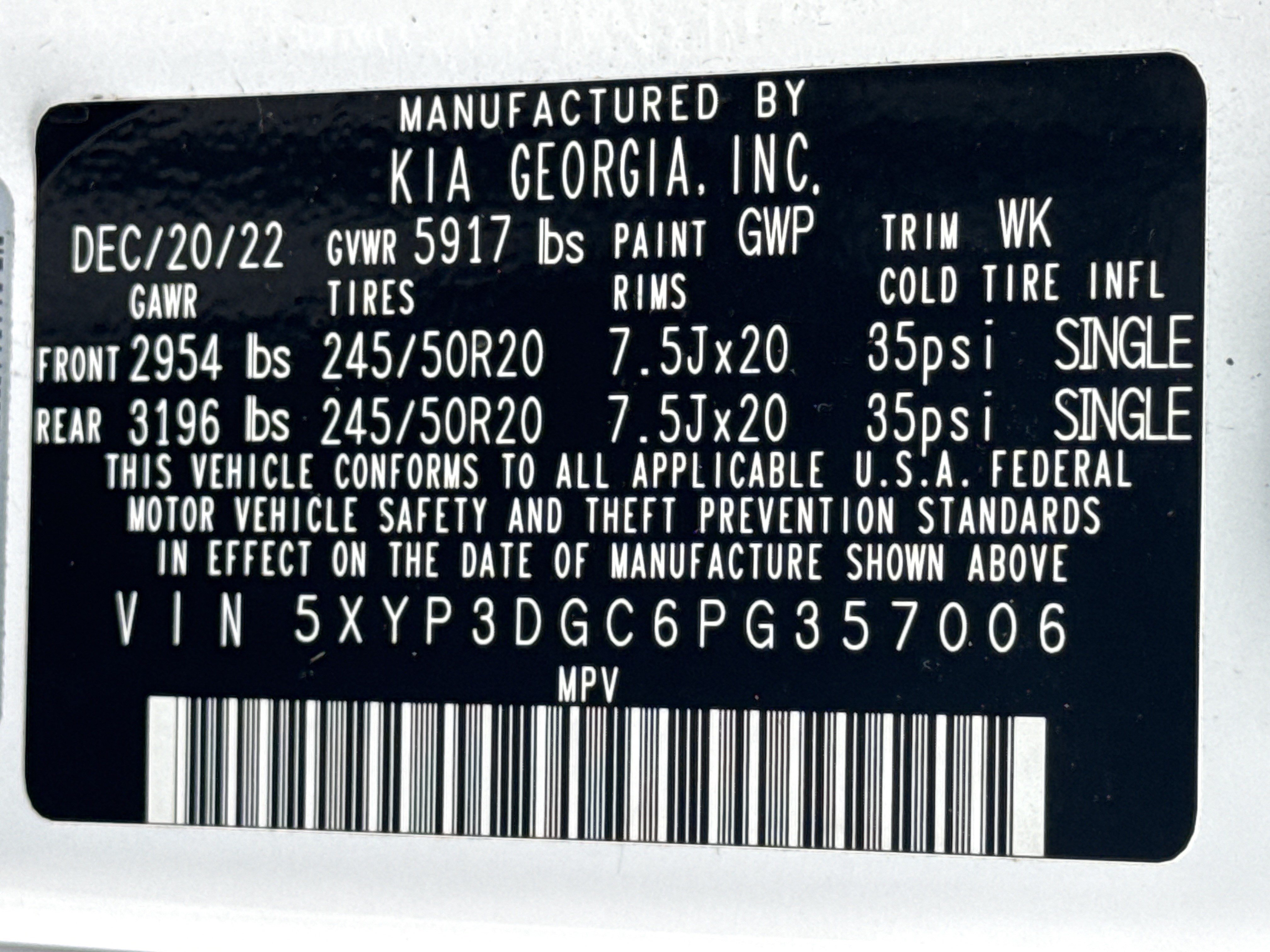 Used 2023 Kia Telluride EX w/ EX Captain's Chair Package AWD/4WD image 36
