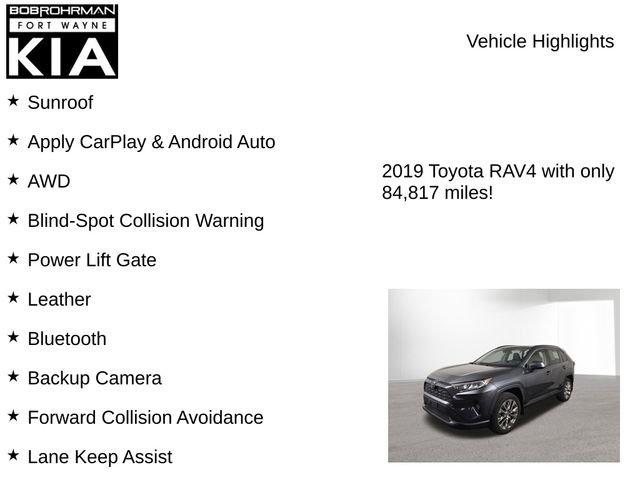 Used 2019 Toyota RAV4 XLE Premium w/ All Weather Liner Package image 7