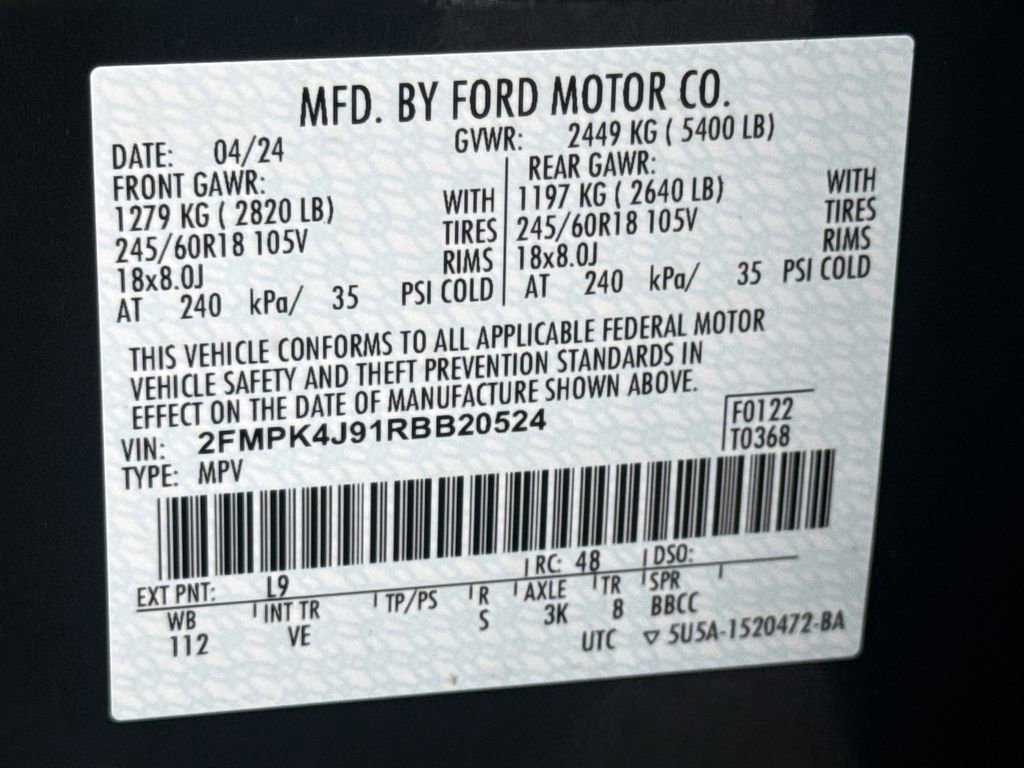 Used 2024 Ford Edge SEL w/ Convenience Package image 28