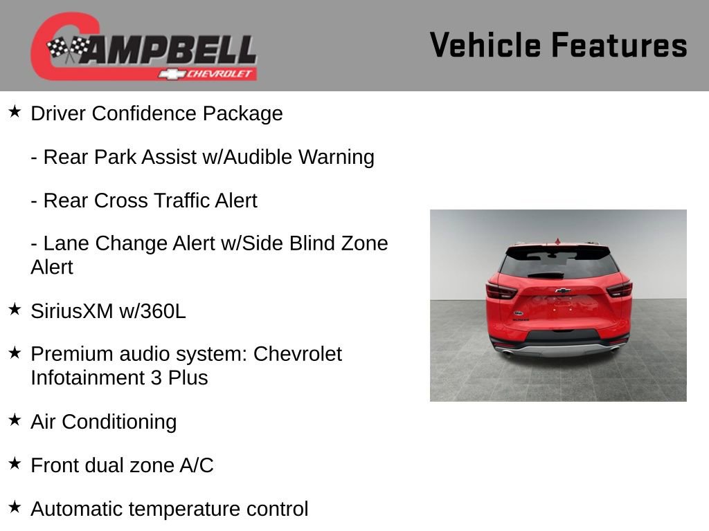 Used 2023 Chevrolet Blazer LT w/ Midnight/Sport Edition image 16