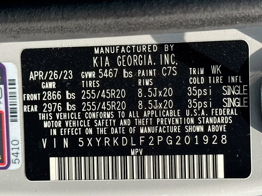 Certified 2023 Kia Sorento SX AWD/4WD image 37