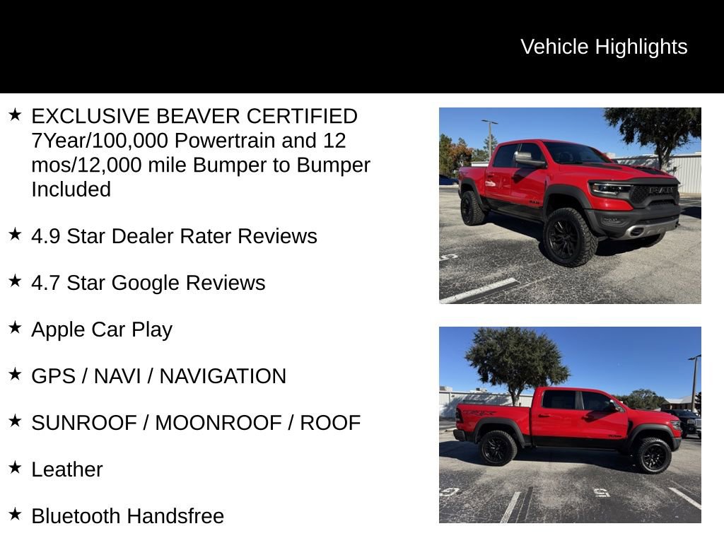 Used 2022 RAM 1500 TRX w/ TRX Level 2 Equipment Group image 5