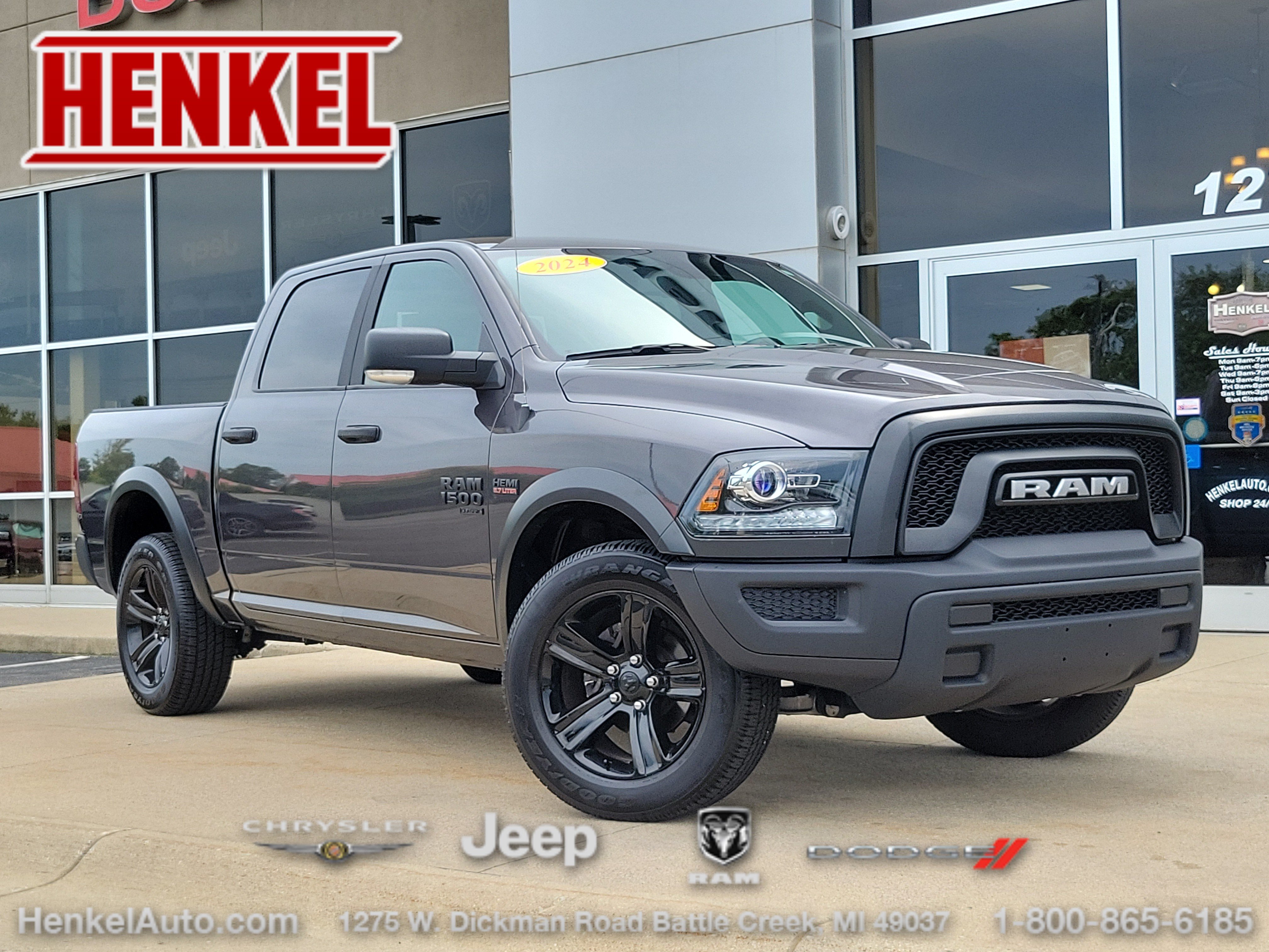 Used 2024 RAM 1500 Warlock w/ Electronics Group AWD/4WD video 1