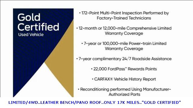 Certified 2022 Ford Explorer Limited w/ Equipment Group 301A image 2