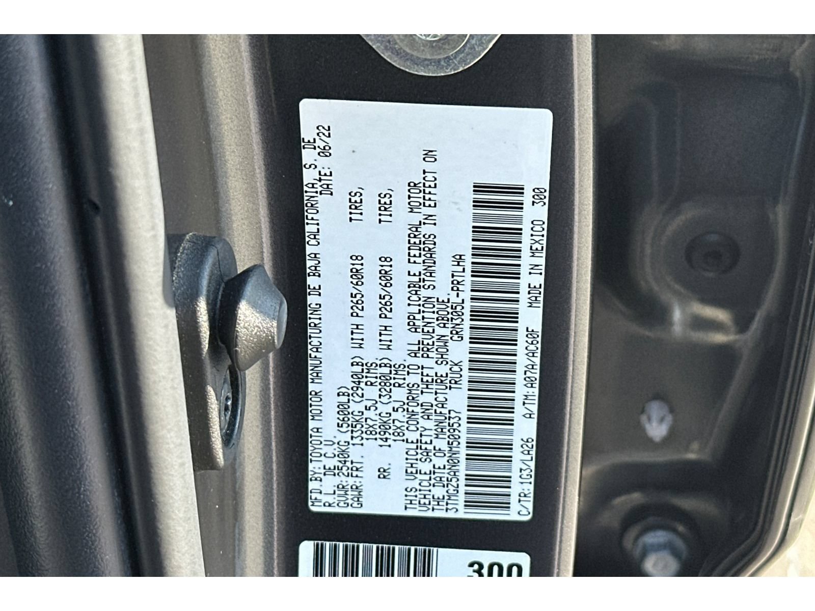 Used 2022 Toyota Tacoma Limited w/ Nightshade Package AWD/4WD image 34