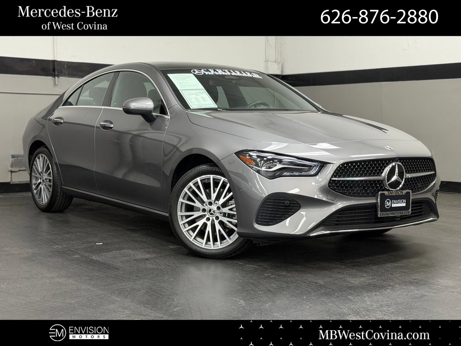 Certified 2026 Mercedes-Benz CLA 250