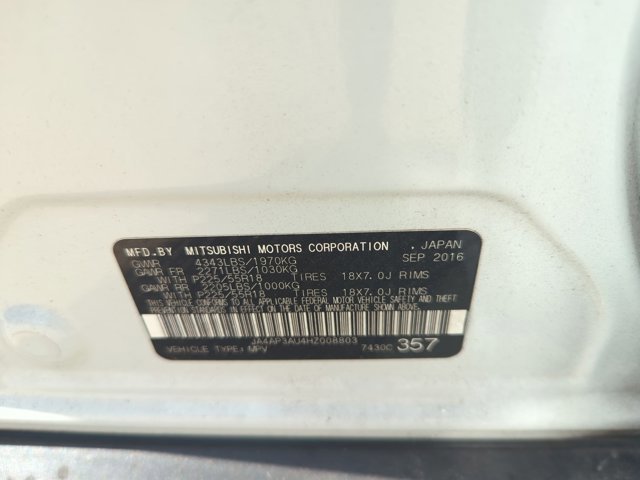 Used 2017 Mitsubishi Outlander Sport ES image 16