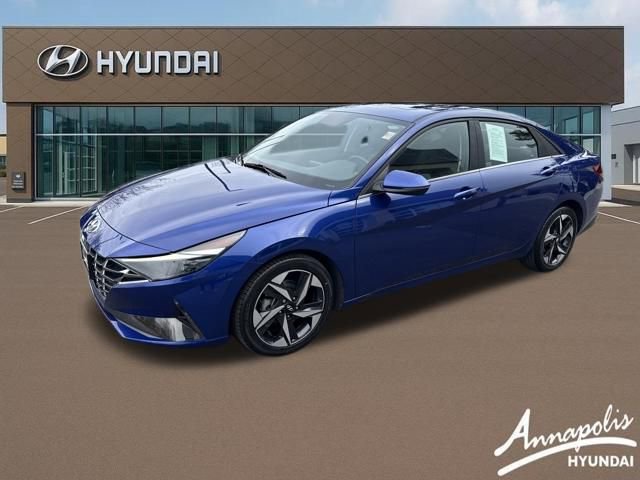 Certified 2021 Hyundai Elantra Limited w/ Cargo Package
