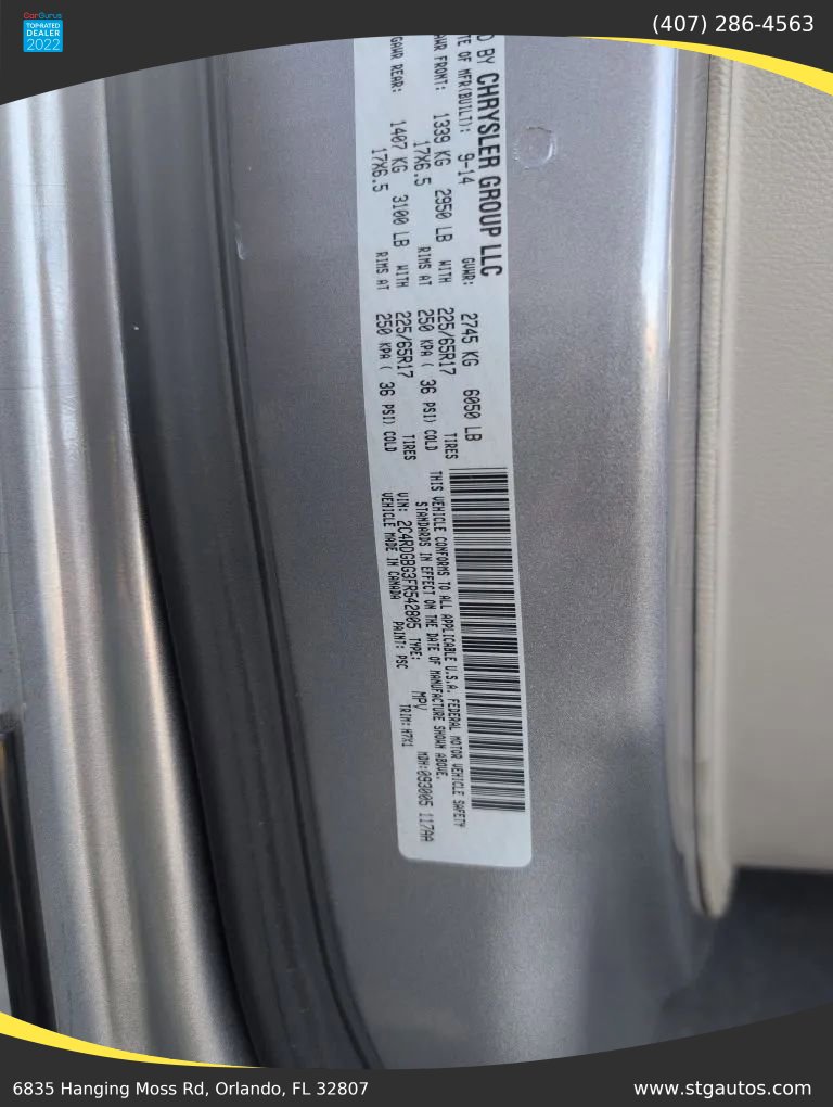 Used 2015 Dodge Grand Caravan SE w/ Quick Order Package 29E SE FWD image 35