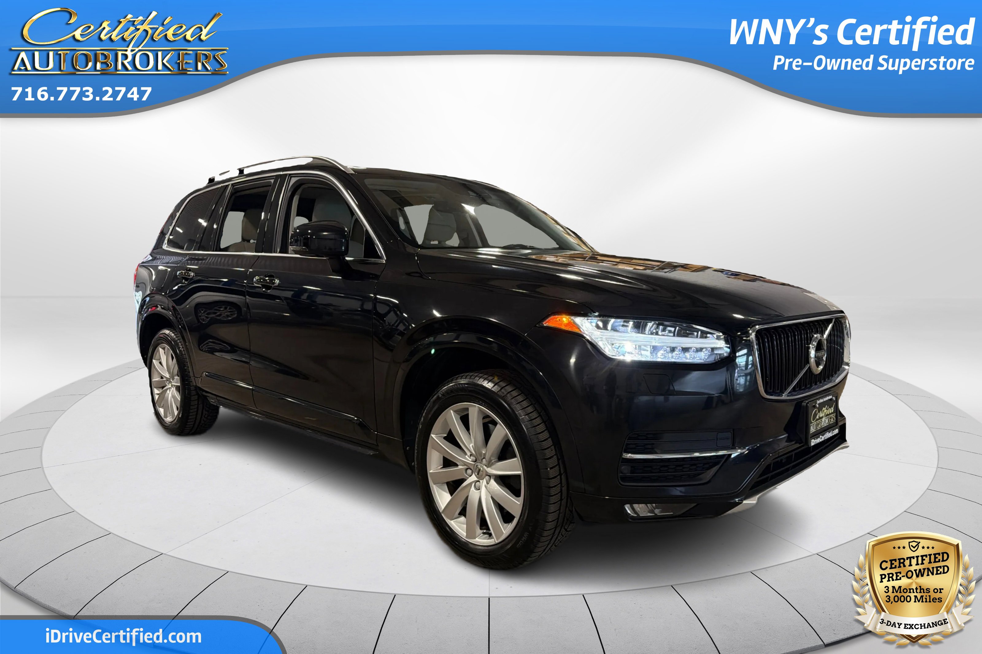 Used 2016 Volvo XC90 T6 Momentum w/ Momentum Plus Package AWD/4WD image 3