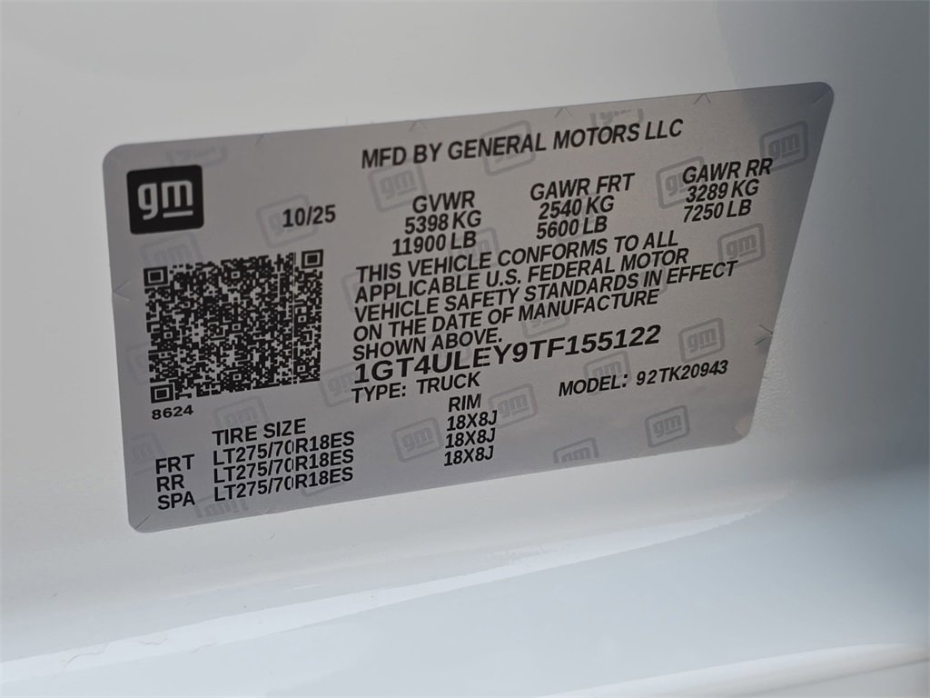 New 2026 GMC Sierra 2500 Pro w/ Max Trailering Package image 35