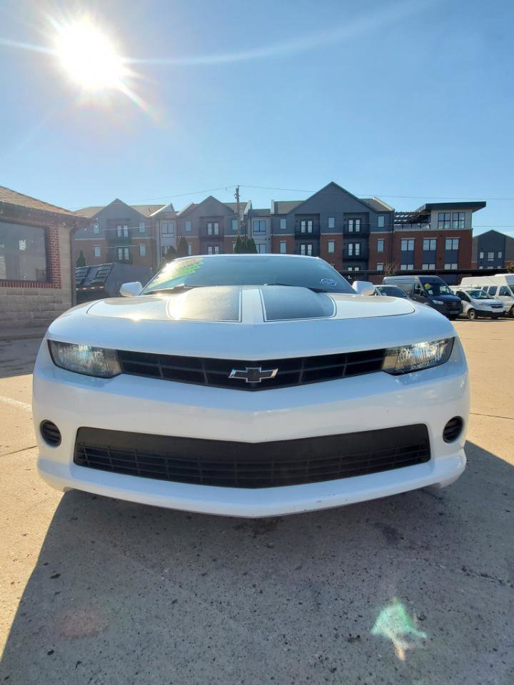 Used 2014 Chevrolet Camaro LS w/ Black Rally Stripe Package RWD image 2