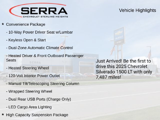 Used 2025 Chevrolet Silverado 1500 LT AWD/4WD image 3