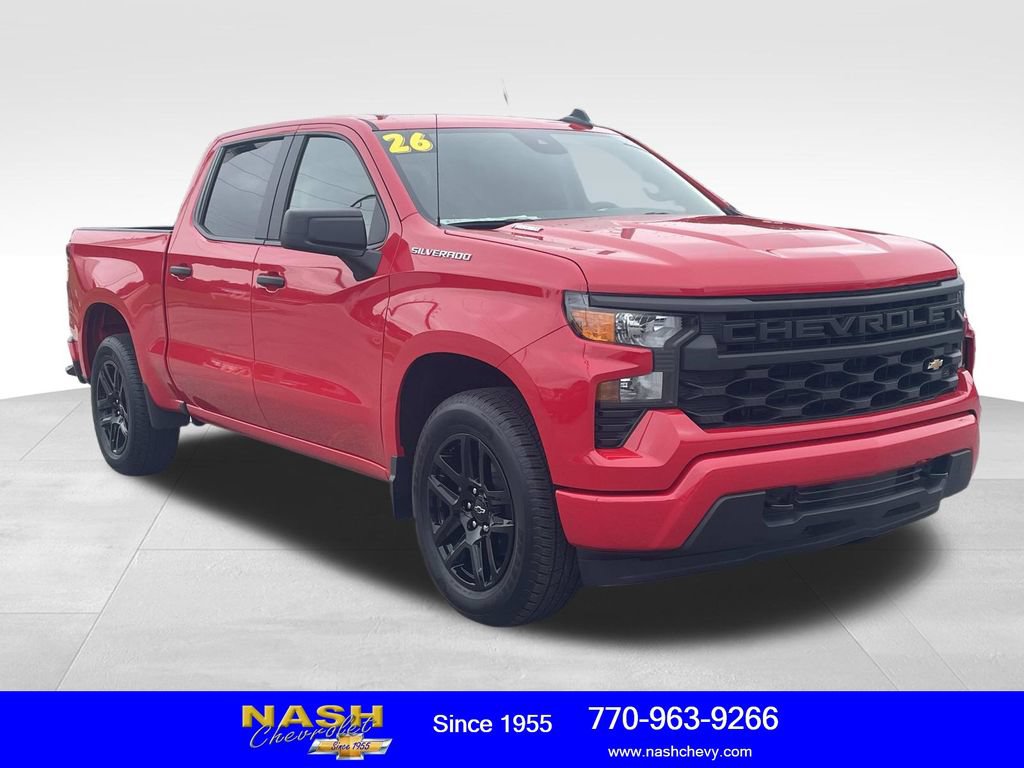 New 2026 Chevrolet Silverado 1500 Custom
