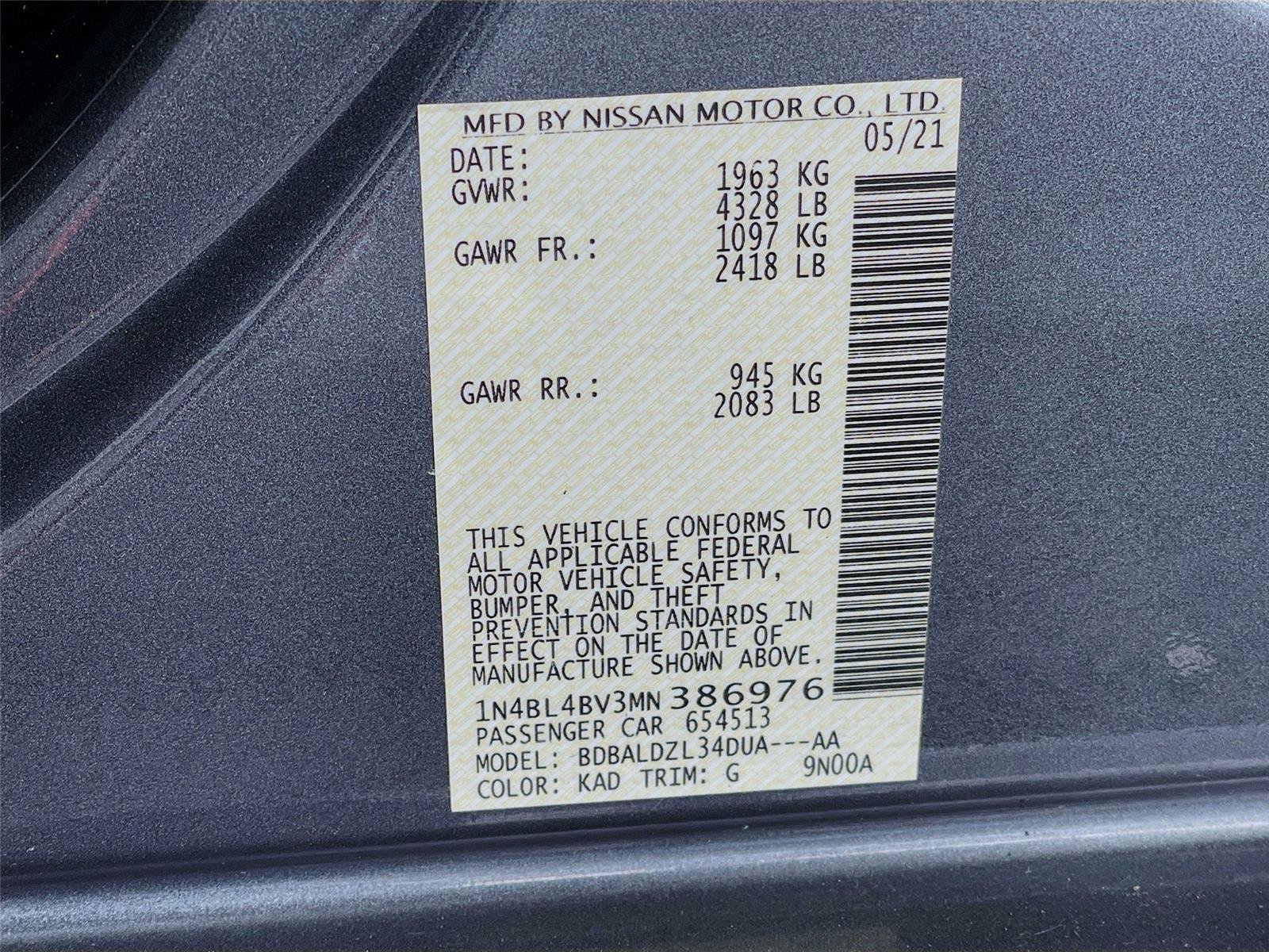 Used 2021 Nissan Altima 2.5 S image 33