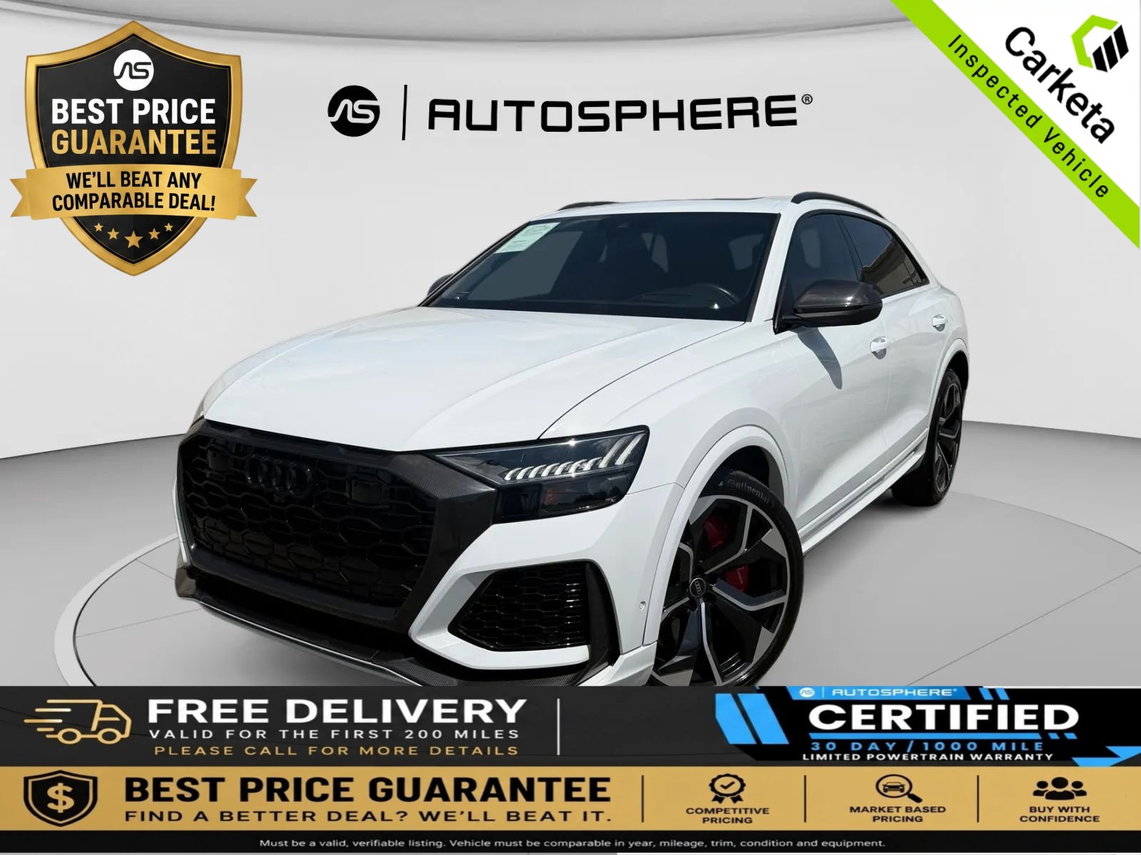 Used 2021 Audi RS Q8 w/ Carbon Optic Package AWD/4WD image 1