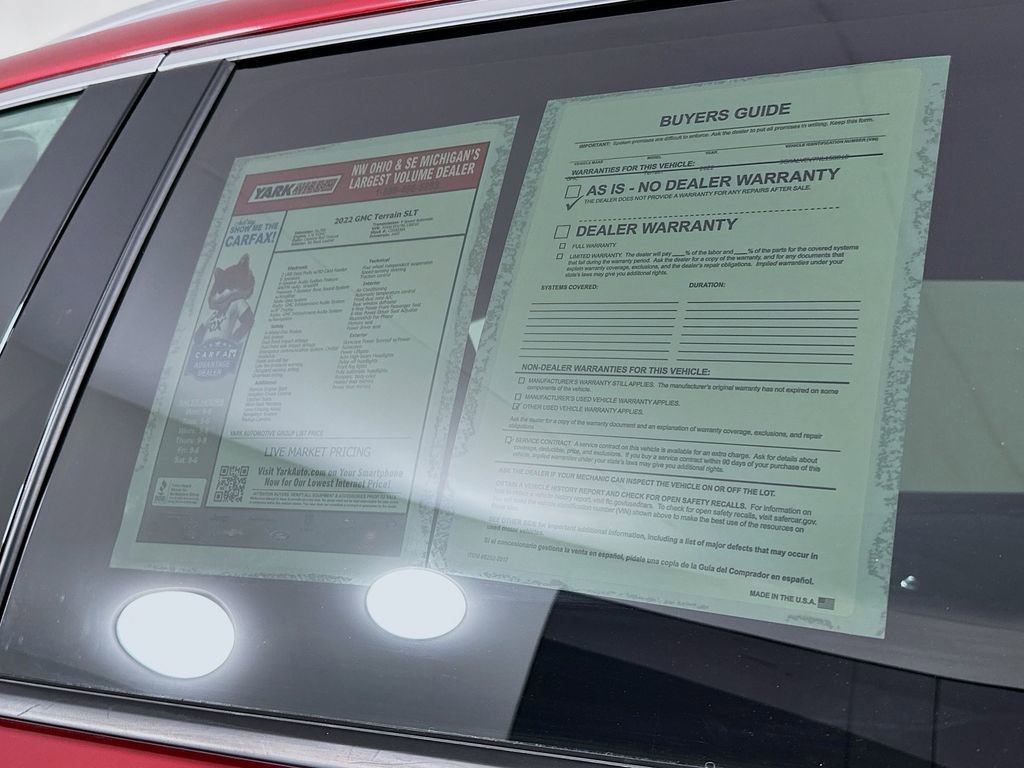 Used 2022 GMC Terrain SLT w/ Infotainment Package II image 15
