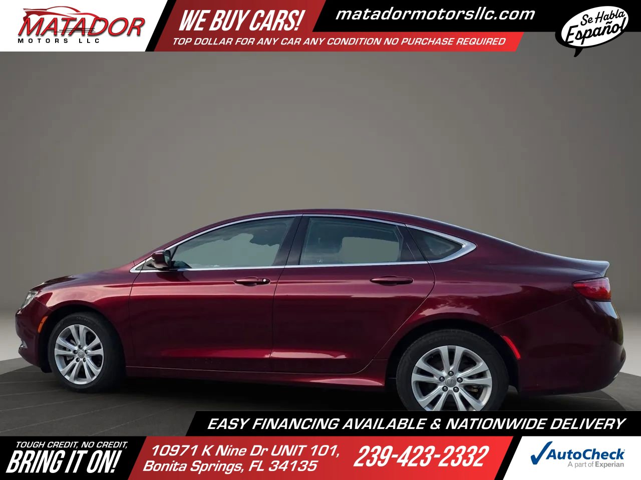 Used 2015 Chrysler 200 Limited w/ Convenience Group FWD image 8