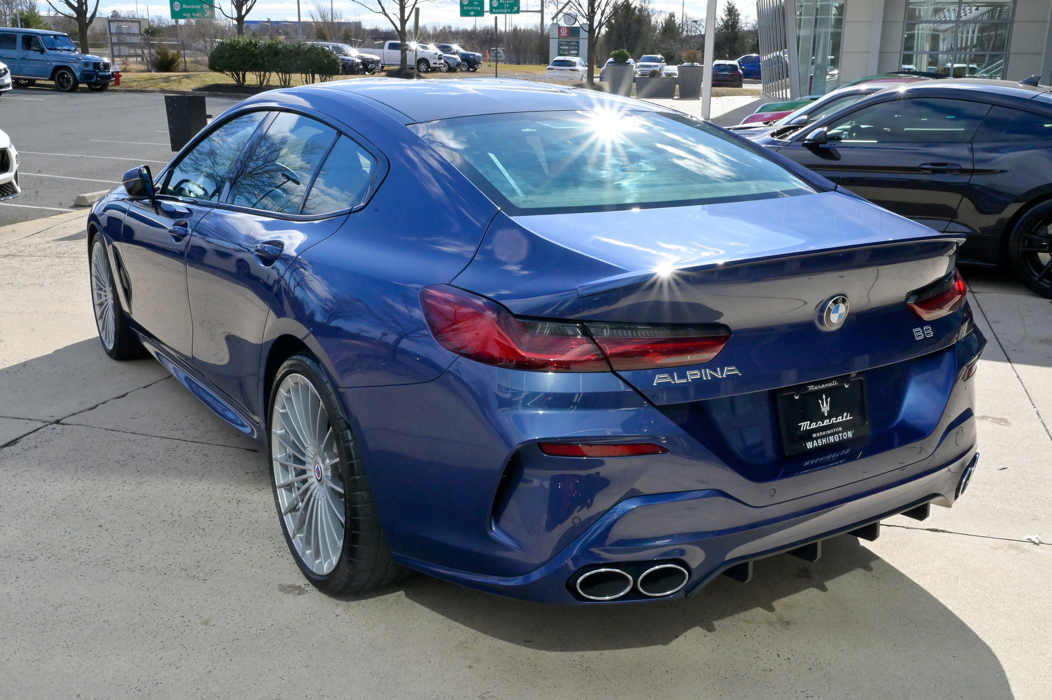 Used 2022 BMW ALPINA B8 xDrive Gran Coupe w/ Driving Assistance Package 2 image 7