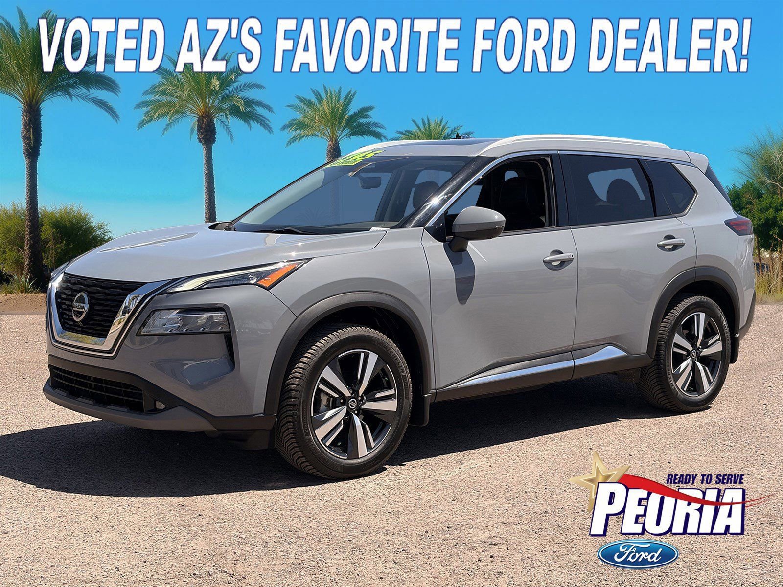 Used 2021 Nissan Rogue SL FWD image 1