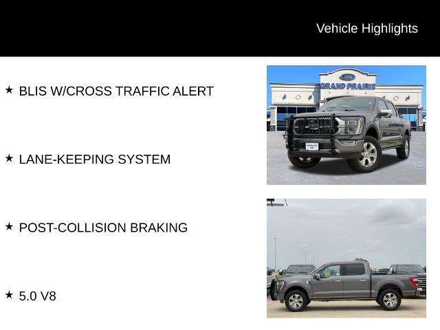 Certified 2022 Ford F150 Platinum w/ Equipment Group 701A High AWD/4WD image 6