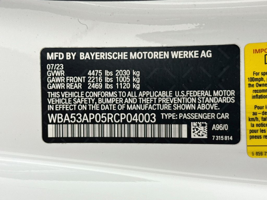 Certified 2024 BMW 430i Coupe w/ M Sport Package RWD image 32